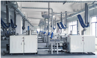 廣州水性工業(yè)漆客戶訂購的CDP大流量砂磨機已投產(圖1)